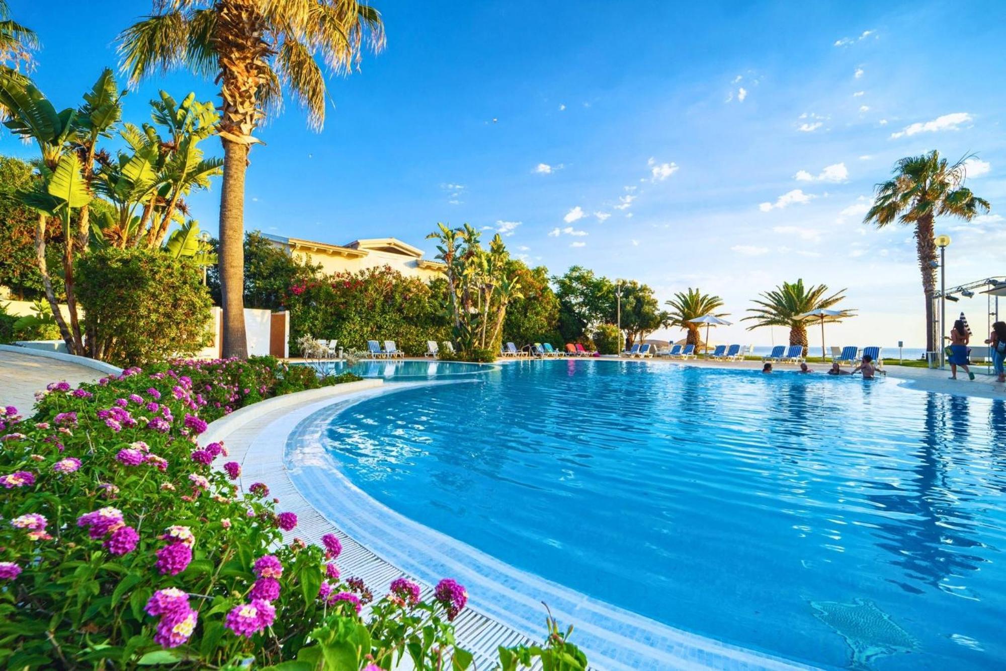 Hotel Ipomea Club Capo Vaticano Esterno foto